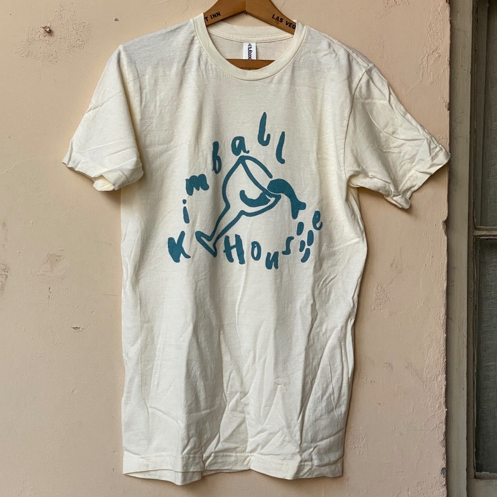 Kimball House T-Shirt with Wine Glass Design S